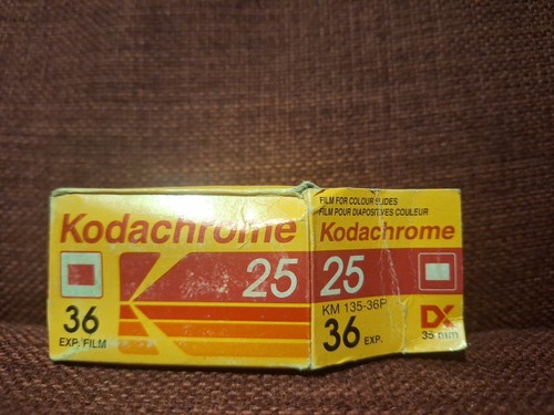 Kodachrome colour film 35mm - 25,