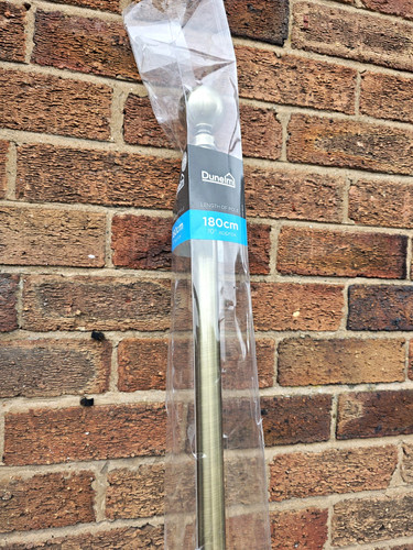 Dunelm 180cm 29mm - , metal
