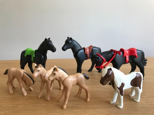 Playmobil horses foals - playmobil, pony