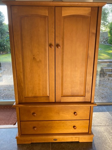 Boori brown wooden wardrobe - boori,
