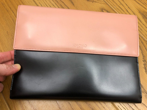 Knomo pink leather - knomo, case