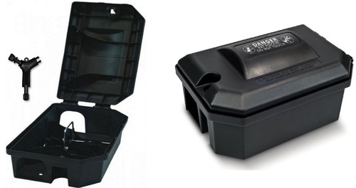 Rat bait box stations - &, 2