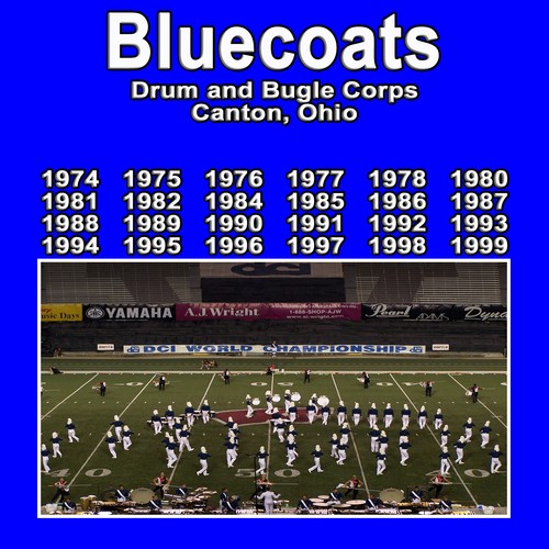Bluecoats 1974 1999 4 quad - ,