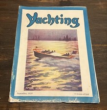 1929 YACHTING MAGAZINE