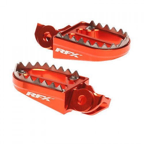 Ktm foot pegs - shark, fit
