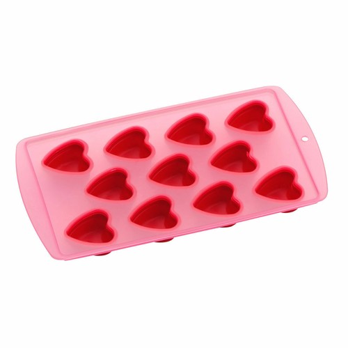 Ice cube tray heart - ice, cubes