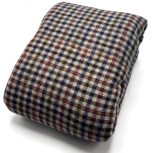 Multicolour check wool - multicolour,