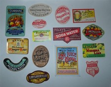 17 Vintage Antique Codd Bottle