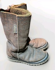 Celtic Boots Brown Sheepskin