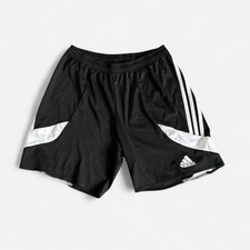 Adidas black activewear shorts