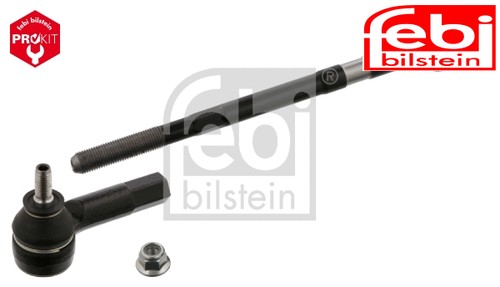 Front left tie rod - front, assembly