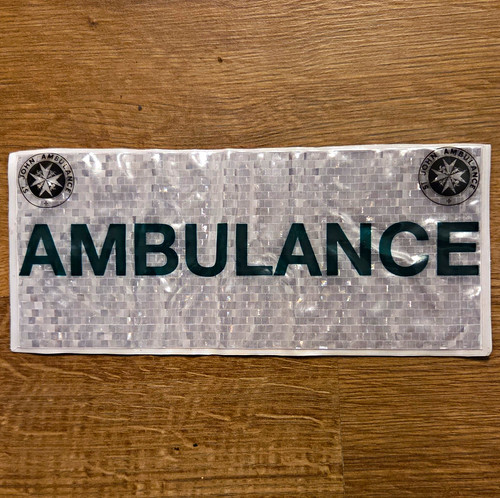 John ambulance reflective - st.,