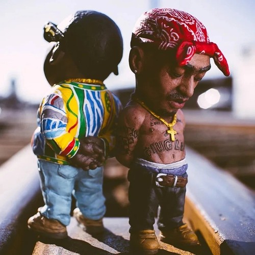 Fashion tupac rapper figure - rapper,