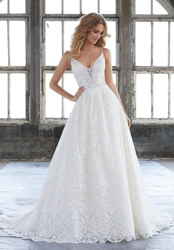 Mori lee 8204 kasey ivory - lee, lace