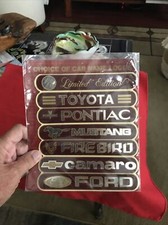 2 Sets NOS  Choice Of Car Name