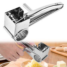 Stainless Steel Rotary Cheese Grater – Vegetable Slicer Shredder Cutter Tool