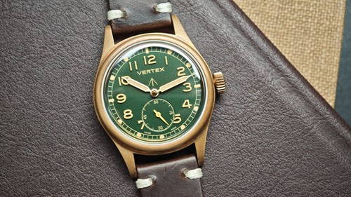 Vertex m36 green dial - vertex,