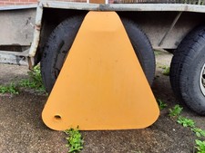 YELLOW DVLA STYLE CAR VAN 4X4 TRAILER MOTORHOME ANTI THEFT WHEEL CLAMP AND CHAIN