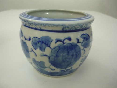 Vintage blue and white - vintage, pottery