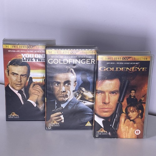 007 james bond video vhs - 007,