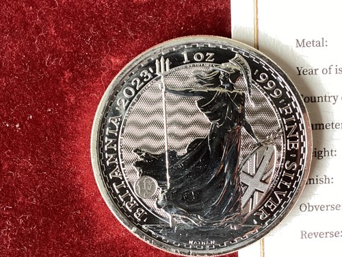 2023 britannia standing - 2023, 1oz