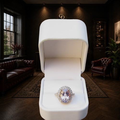 18k 18ct gold - gold, kunzite