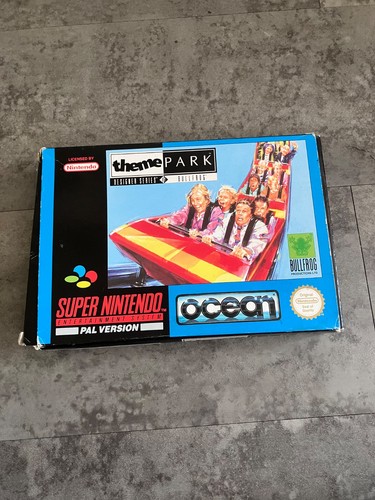 Theme park boxed and - manual,
