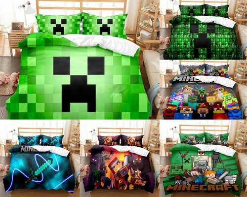 Minecraft bedding set - set, 3pcs