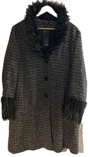 Samya Woven Woolen Mix Coat