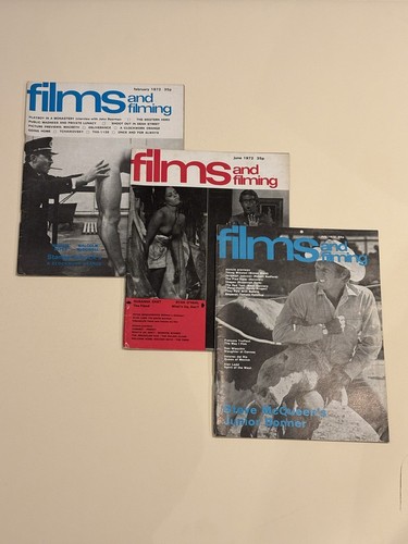 Vintage lot films and - vintage, x3