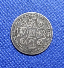 1747 Shilling George II