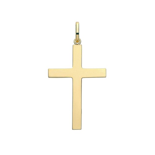 9ct yellow gold - 9ct, cross