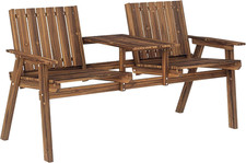 Wooden Garden Loveseat