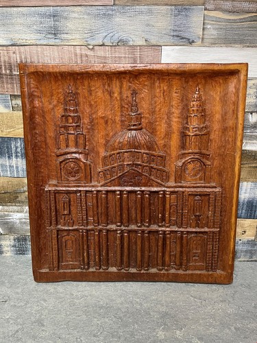 Antique hand carved solid oak - antique,