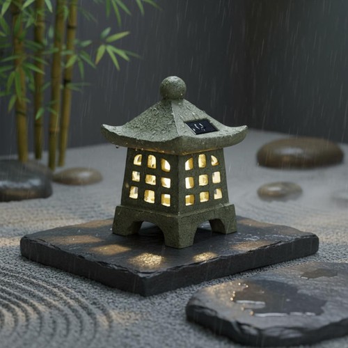 Solar pagoda lantern - solar,
