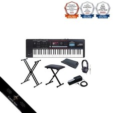 Roland JUNO-D6 [X-Shaped Keyboard Stand & Keyboard Bench Set!]