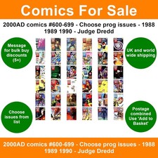 2000AD comics #600-699 -