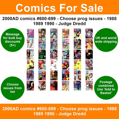 2000ad comics 600 699 - comics, #600-699