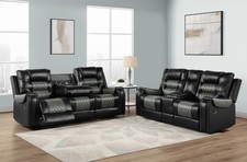 NEW Two-Tone 2PC Leather Gel