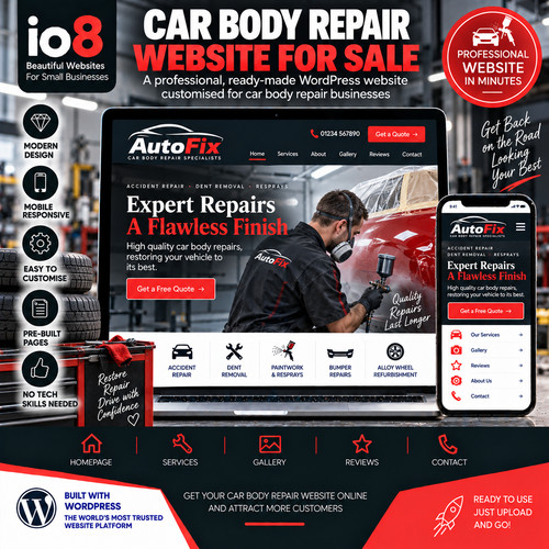 Car body repair website - repair, –