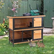 Outdoor Rabbit Hutch Guinea