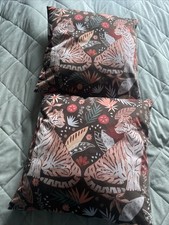 Leopard Cushions Pair