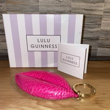 LULU GUINNESS  SNAKESKIN