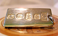 Pocket Watch Chain Ingot Fob