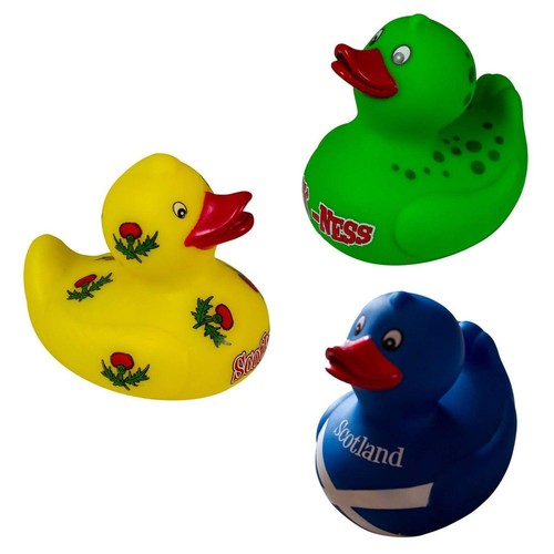 Macduck saltire rubber duck - macduck,