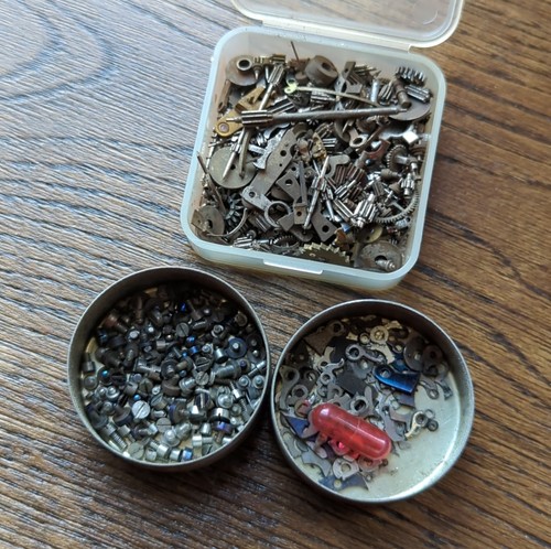 Pocket watch parts lot - pocket,