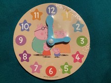 BNWT New Wooden Peppa Pig