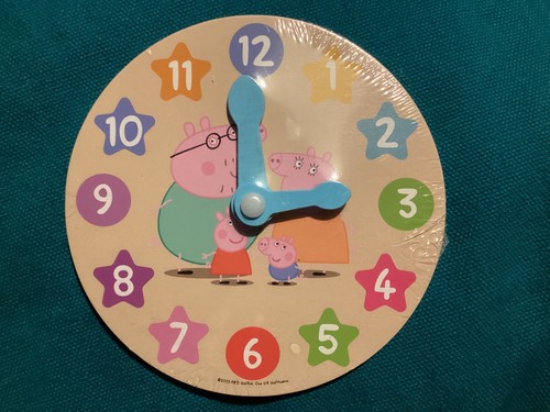 Bnwt new wooden peppa - bnwt,