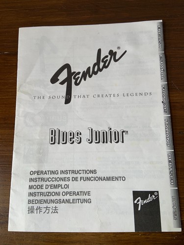 Fender blues junior - blues,