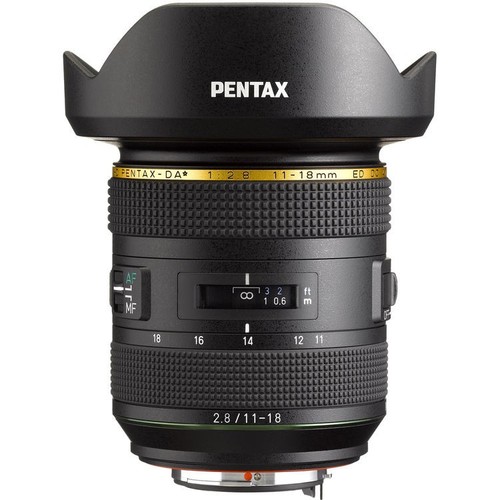 Pentax 18mm f - hd, da*
